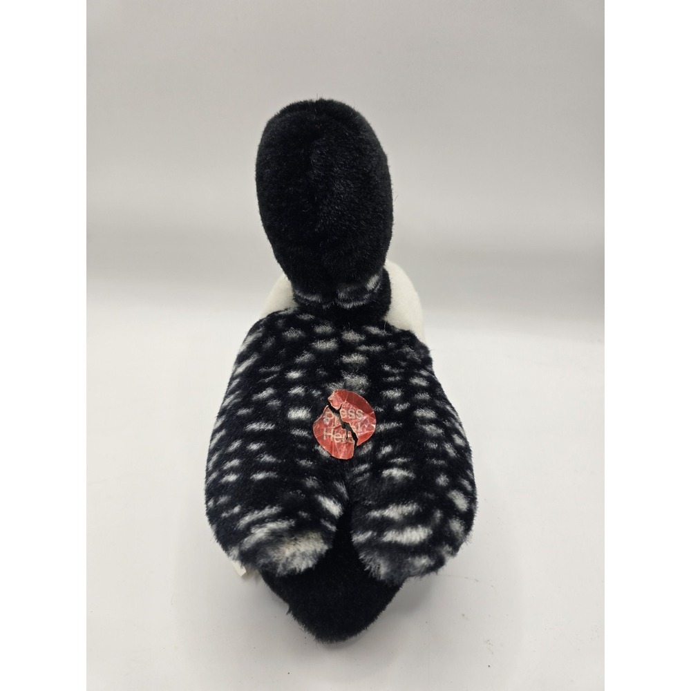 Vtg Wild Republic Audubon K&M Common Loon Plush Toy Bird Stuffed with Sound - Picture 2 of 5